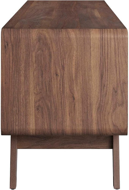 Modway Transmit Entertainment-Stands, 60 Inch, Walnut White - Image 4