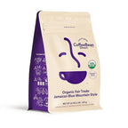 Coffee Bean Direct Organic Fair Trade Jamaican Blue Mountain Style, Whole Bean Coffee, Light Roast, 1 Pound Bag (Pack of 1)