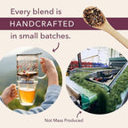 Night Cap Herbal Tea – Sleepytime Loose Leaf Tea for Relaxation & Sleep – With Chamomile, Valerian, Peppermint & Lemon Balm – Makes 60–80 Cups – Caffeine Free – Handcrafted in USA – Plum Deluxe