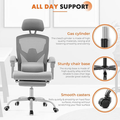Sweetcrispy Office Computer Desk Chair - Image 7