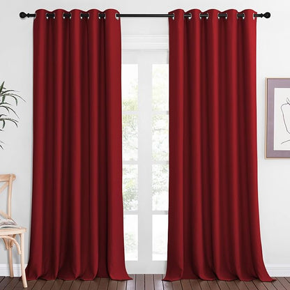 NICETOWN Sliding Door Window Treatment Blackout Patio Door Curtain Panels by NICETOWN