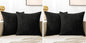 MIULEE Black Decorative Throw Pillow Covers 18x18 Inch by MIULEE