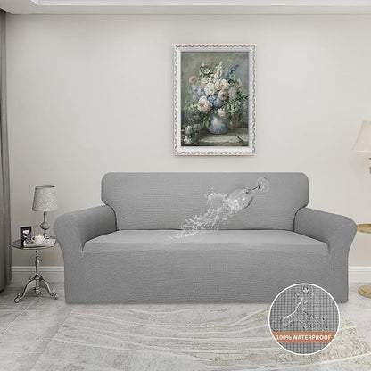 Easy-Going 100% Waterproof Couch Cover, 3 Cushion Couch Slipcover - Image 2