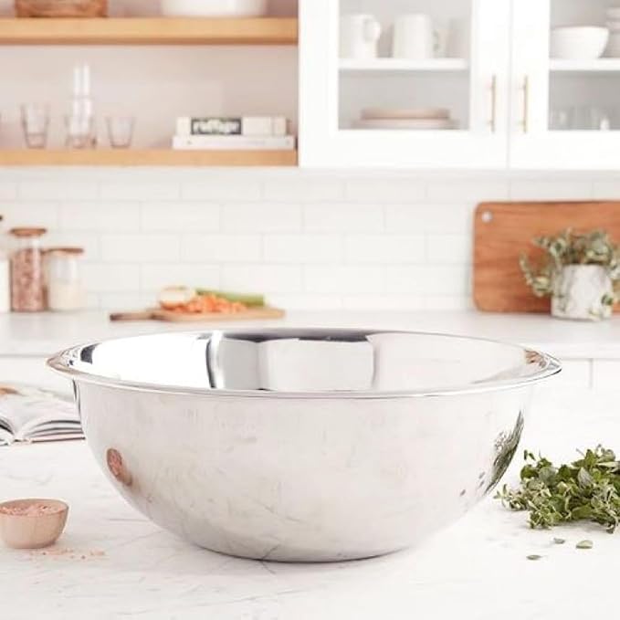 Ybmhome Heavy Duty Deep Quality Stainless Steel Mixing Bowl for Mixing Serving Cooking and Baking 1177 (13 Quart)