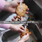 Better Grillin BBQ Bastin Mop Basting Barbecue Brush/Mop Easily Applies Marinades, Sauces, Washes Out, 16in Handle, 1pk