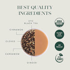 Luxmi Spiced Assam CTC Tea, Masala Chai Blend from India, TASTING NOTES: Aromatic, bright, robust, spicy & zesty, 250 Grams