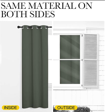NICETOWN Blackout Curtain Panels, Home Decoration Thermal Insulated Solid - Image 6