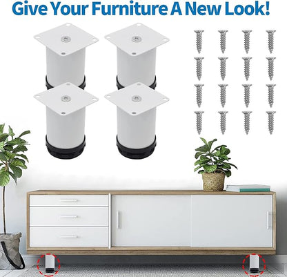 3 Inch Metal Furniture Legs - Image 2