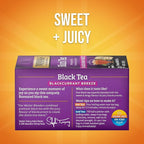 Twinings Blackcurrant Breeze Black Tea Individually Wrapped Bags, 20 Count (Pack of 6), Sweet, Tangy Taste, Caffeinated, Enjoy Hot or Iced, 120 Teabags