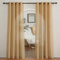 NICETOWN Sheer Linen Curtains 84 inch Long by NICETOWN