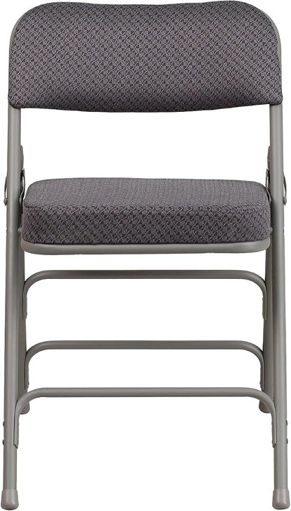 Flash Furniture 2 Pack HERCULES Series Premium Curved Triple Braced & Double - Image 6