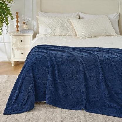 Navy Throw Blanket - Image 5