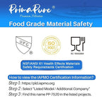 3-Pack PrimaPure Coffee Machine Water Filter Replacement for Jura Clearyl Blue 71445, 67879, ENA3, ENA5, J6, J9, J95 Certified To NSF/ANSI 42 by IAPMO R&T