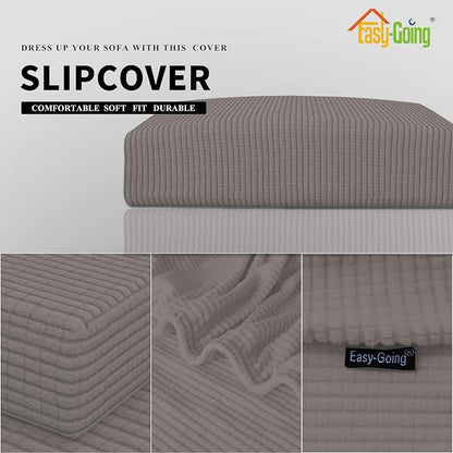 Easy-Going Stretch 1 Piece Couch Cushion Cover - Image 6