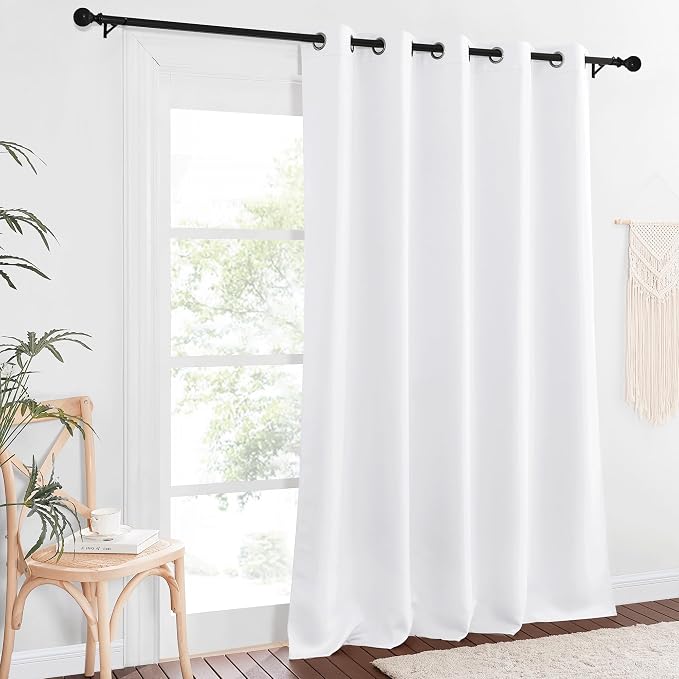 NICETOWN Room Darkening Curtain 90 inches Long - Image 2