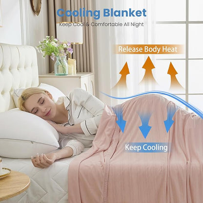OIGAE Cooling Blanket for Hot Sleepers - Image 4