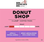 San Francisco Bay Compostable Coffee Pods - Donut Shop (36 Ct) K Cup Compatible including Keurig 2.0, Light Roast