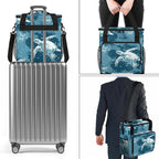 Coffee Maker Carring Bag Travel Storage Tote Bag Compatible with Keurig K-Mini or K-Mini Plus nespresso vertuo machine Portable Single Serve Coffee Brewer Case with Pockets for K-cup Pods(Bag Only)