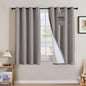 H.VERSAILTEX Linen Curtains 100% Blackout Curtains by HVERSAILTEX