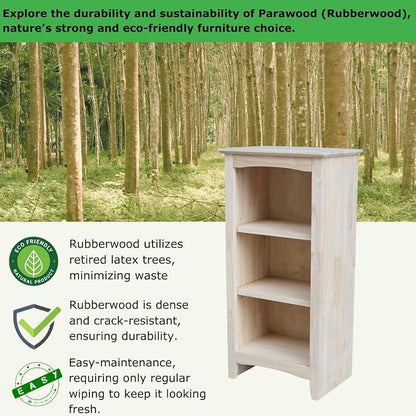 Solid Wood Shaker Bookcase - Image 4