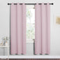 NICETOWN Baby Pink Blackout Curtains 78 inches Length by NICETOWN