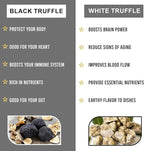 PROFINE Truffle PRO Mushroom Powder 12- in - 1 Super Blend with Black Truffle and White Truffle - USDA Organic - Supplement - Add to Coffee/Tea/Smoothies - Whole Mushrooms - No fillers