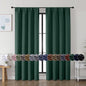 Simplebrand Ava Ever Green Blackout Curtains by Simplebrand