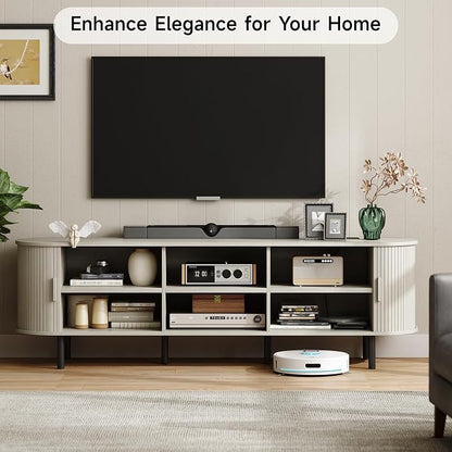 ONBRILL 70.8" TV Stand with Power Outlet - Image 3