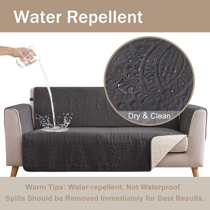 Quilted Recliner Chair Covers, Water-Repellent Recliner Slipcovers, Lazy Boy - Image 7