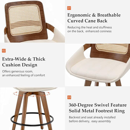 Bar Height Bar Stools Set of 2 - Image 3