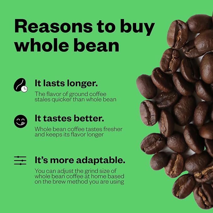 Counter Culture Coffee Hologram - Medium Roast, Sustainably Farmed, Kosher, Whole Bean Coffee, 12 oz (1 Bag)