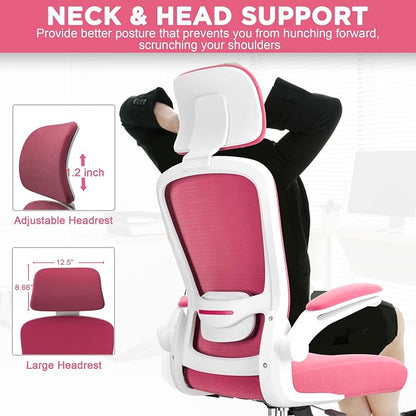 Mimoglad Office Chair, High Back Ergonomic Desk Chair - Image 5