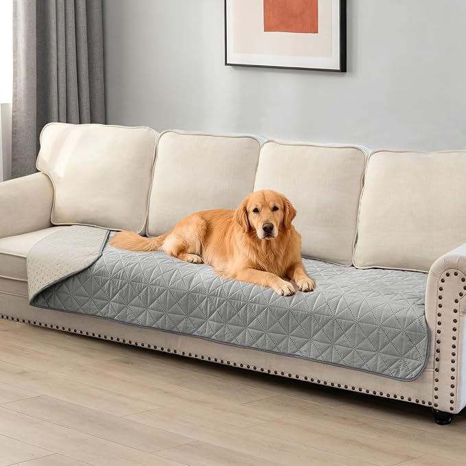 Ameritex Sofa Cover Waterproof for Seats Couch Cover for Dogs Pet Couch Cover by Ameritex