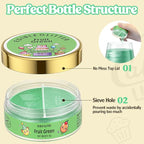Nomeca Edible Glitter for Drinks Cakes, 8 grams Food Grade Luster Dust Sprinkles Glitter for Cake Decorations, DIY Cocktails, Beverages & Cake Decorating, Dessert Cake Topper (11-Fruit Green)