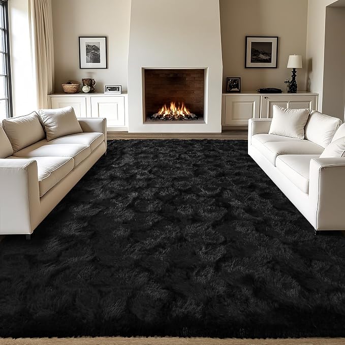 LOCHAS Area Rugs Fluffy Living Room Carpets - Image 4