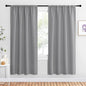 NICETOWN Silver Grey Blackout Curtains by NICETOWN