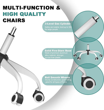 Mimoglad Office Chair, Comfy Desk Chair - Image 6