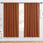 NICETOWN 2 Panels Blackout Curtains, Rod Pocket Window Curtains Room Darkning by NICETOWN