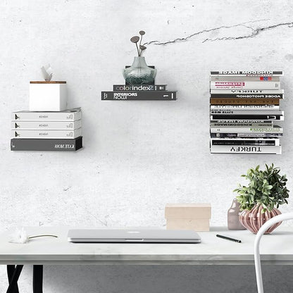 STORAGE MANIAC Floating Book Shelves - Image 8