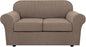 H.VERSAILTEX 3 Piece Stretch Sofa Covers by HVERSAILTEX