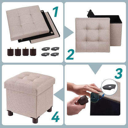 BRIAN & DANY Small Ottoman - Image 3