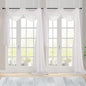 Chyhomenyc Ivory Sheer Scarf Valances by Chyhomenyc