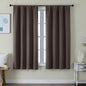 Simplebrand Ava Chocolate Blackout Curtains by Simplebrand