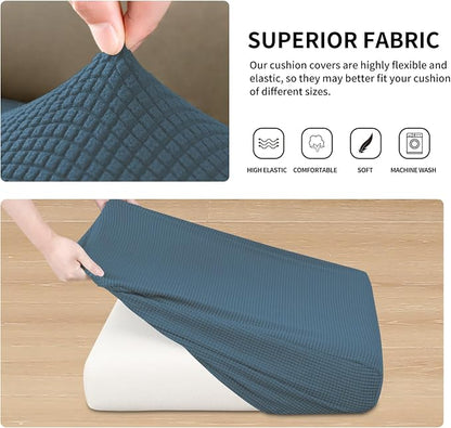 Easy-Going Stretch Individual Couch Cushion Cover Sofa Seat Furniture Protector - Image 6