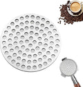 53.35mm Espresso Puck Screen, Stainless Steel Reusable Espresso Filters, 150μm, Bottomless Portafilter Filter Accessories for Espresso Portafilter Filter Basket