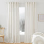 RYB HOME Linen Semi Sheer Curtains by RYBHOME