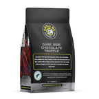 Bones Coffee Company Star Wars Dark Side, Chocolate Truffle Flavored Coffee, Medium Roast Low Acid Arabica Beans Compatible with Auto drip and French Press Coffee Maker, 12 Oz Ground