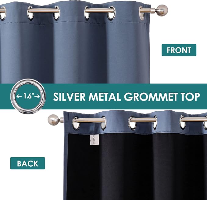 ChrisDowa 100% Blackout Curtains - Image 3