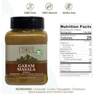 Pride of India | Garam Masala Ground 6 oz (170.097 gm) Medium Dual Sifter Bottle | Warming Spice Blend for Variety of Dishes | Flavorful Mix for Curries and Pilafs | Easy to Use | Ideal for Non-Veg & Veg Dishes
