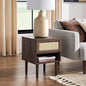 mopio Haylee Rattan Side Table, Small Accent Tables by MopioInc
